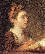 Jean Honore Fragonard A Young Scholar USA oil painting reproduction
